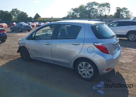 2013 Toyota Yaris Le z USA, uszkodzony, nr VIN JTDKTUD37DD546787
